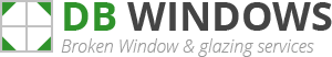 Dronfield Broken Window Logo